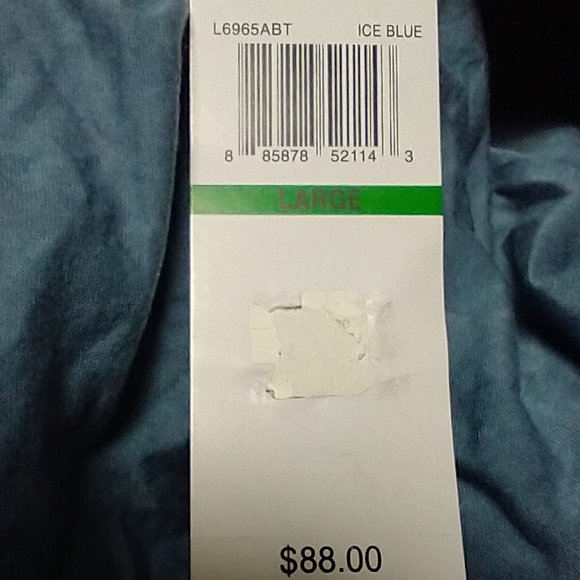 Nina Leonard Large Blue Short Sleeve Summer Dress with Pockets - Picture 2 of 10